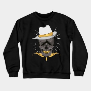 Smiling Skull Crewneck Sweatshirt